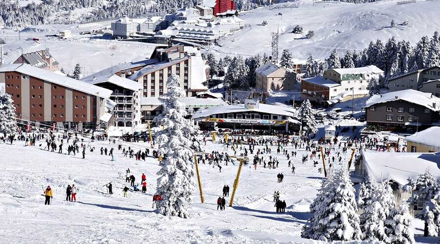 Abant Kartalkaya Kartepe Uludağ 4'lü Kar Keyfi