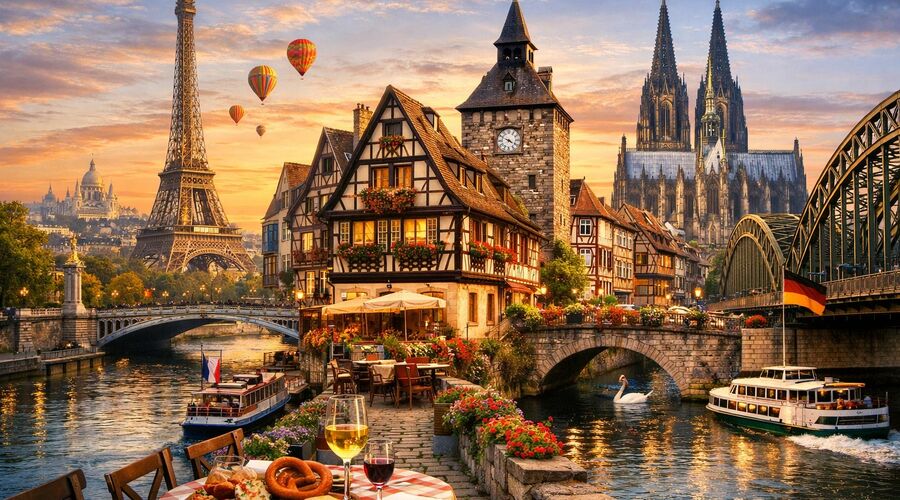 Benelux & Paris & Alsace & Köln (6 Gece Konaklamalı) 2026 Sezon