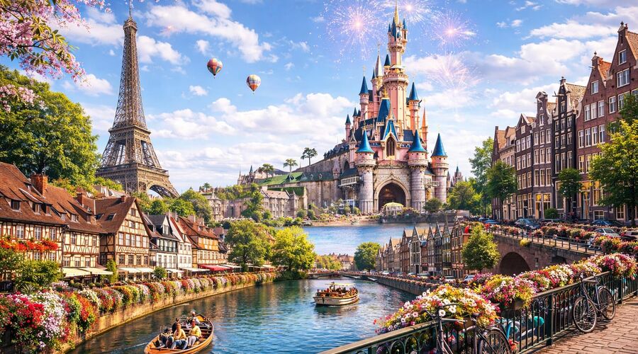 Benelüks & Paris & Alsace Turları (Sezon Boyunca ve Bayramlar 7 Gece/8 Gün)