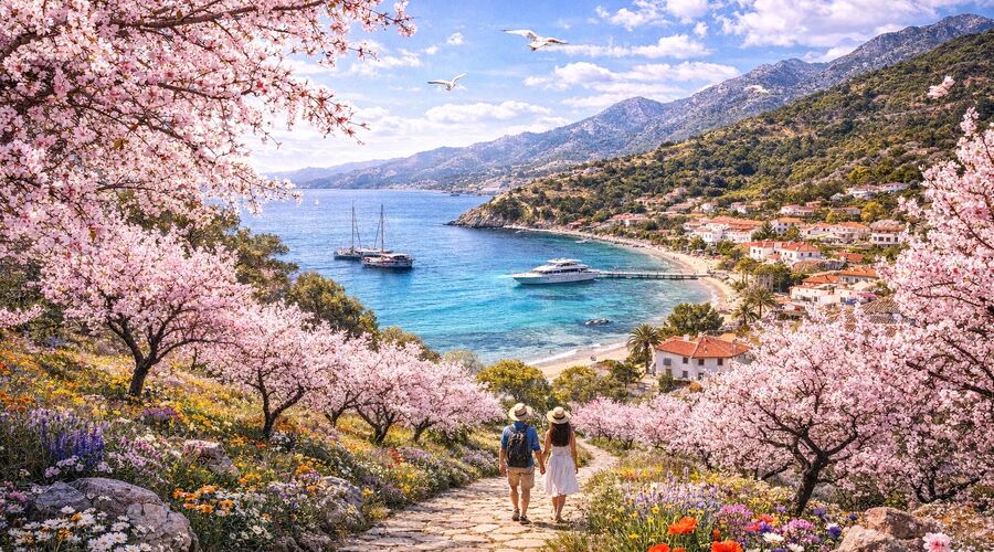 Datça Marmaris ve Badem Çiçeği Zamanı Turu