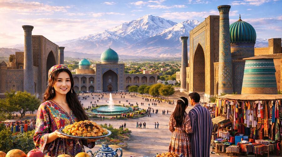 Vizesiz Özbekistan Türkistan Turu