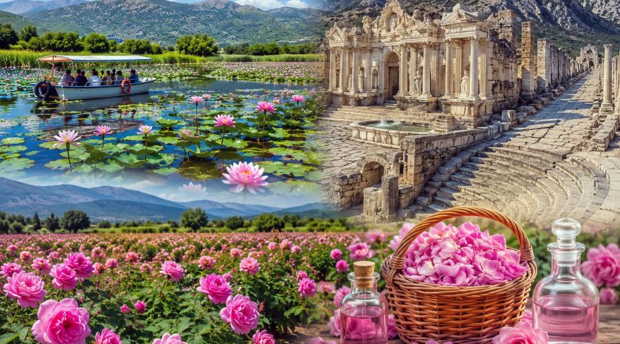 Işıklı Gölü | Isparta Gül Bahçesi | Sagalassos Antik Kent